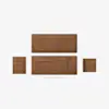 Beam Coffee Table - Medium / Walnut - 7
