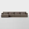 Signature Storage Sectional (4 Seat / Mocha) - Front