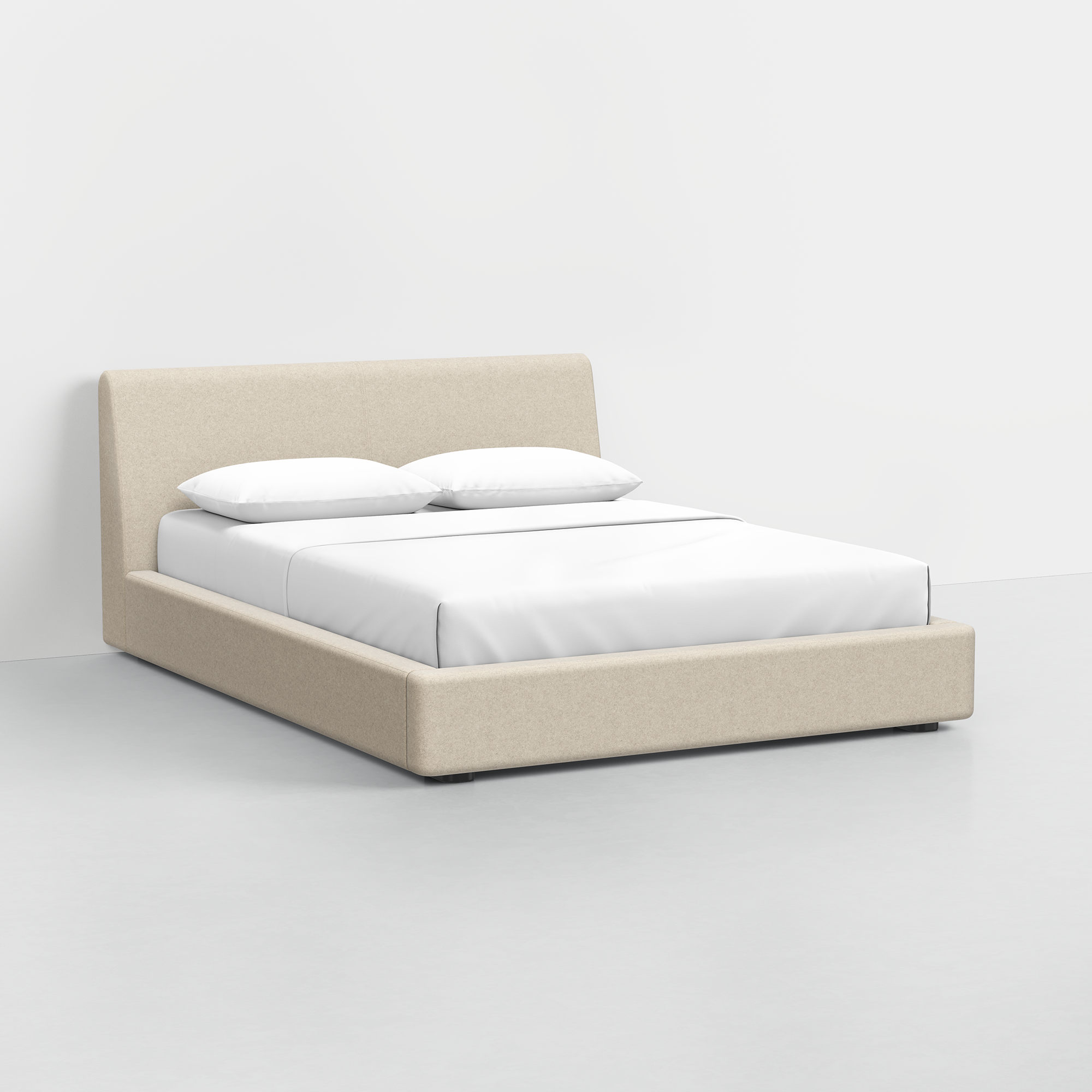 King / Heathered Oatmeal / Headboard
