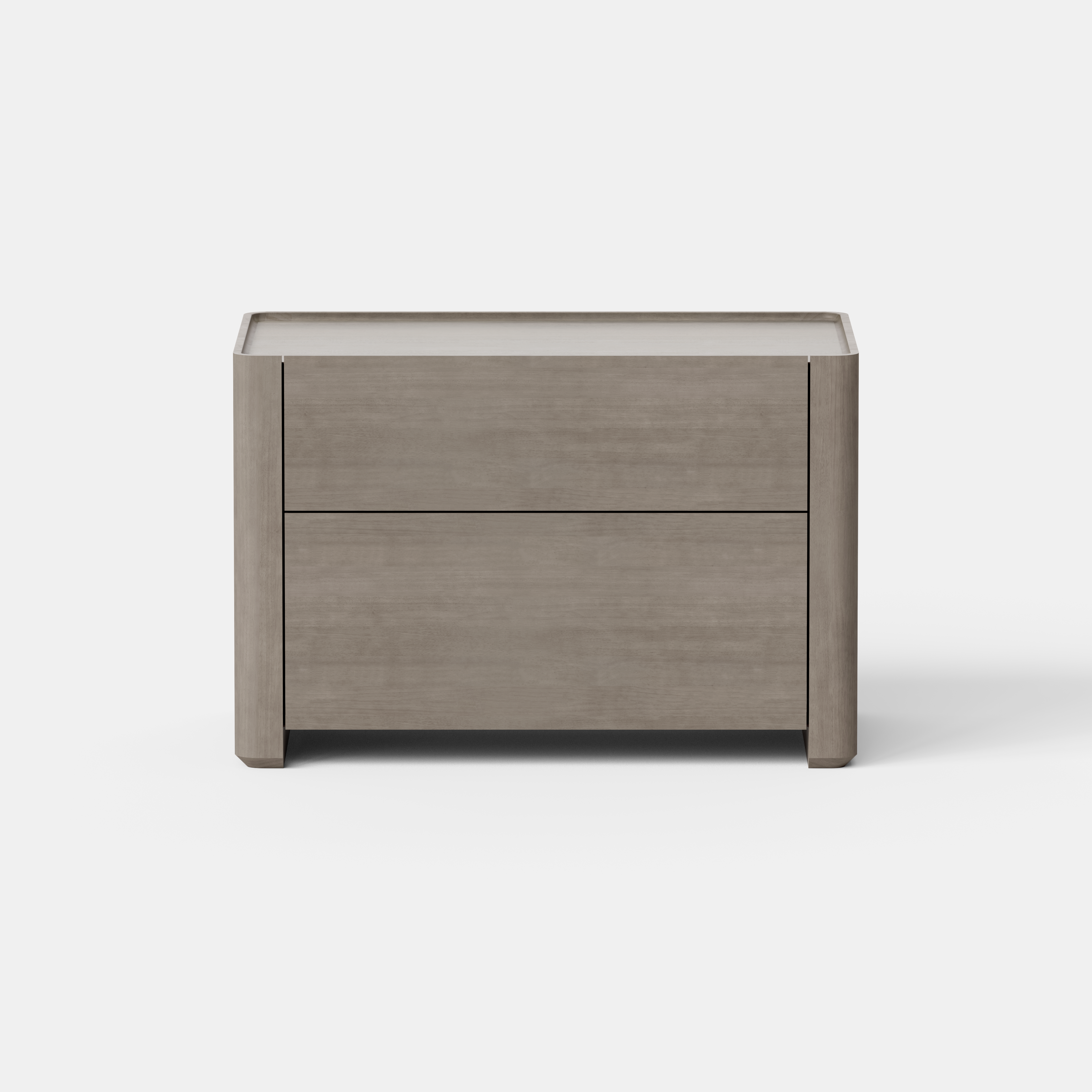 Grey / Individual / 2 Drawer