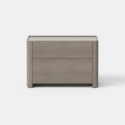 Grey / Individual / 2 Drawer