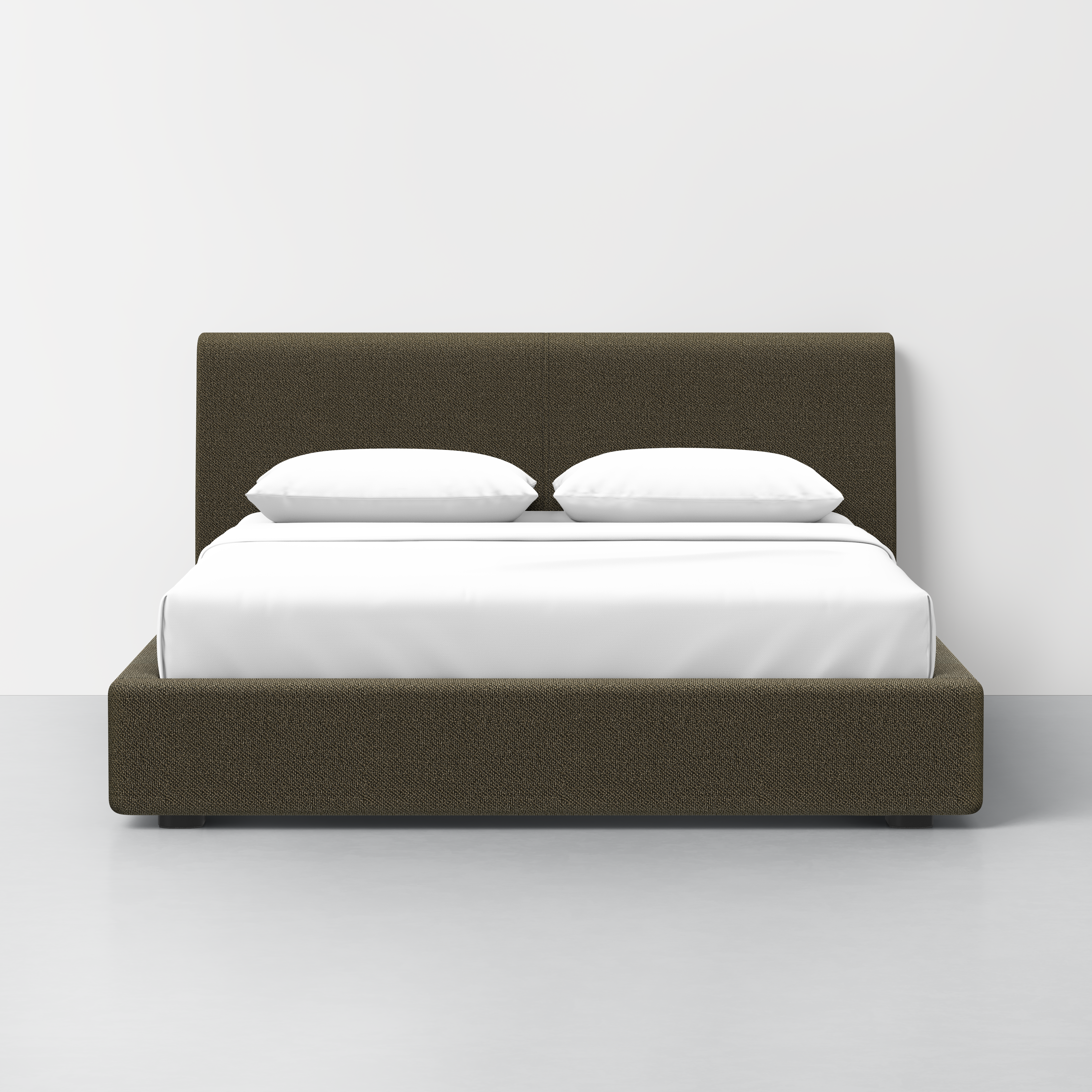 Queen / Dark Olive / Headboard
