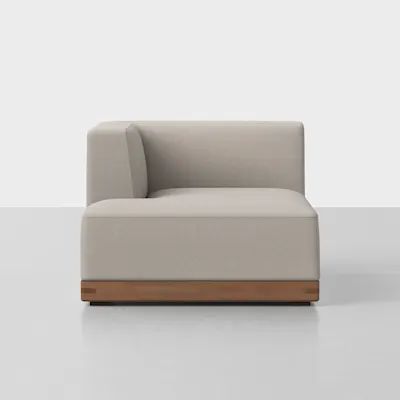 Natural / Walnut / Left Arm Chaise