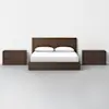 Nest Nightstand / Essential Bed (Espresso)