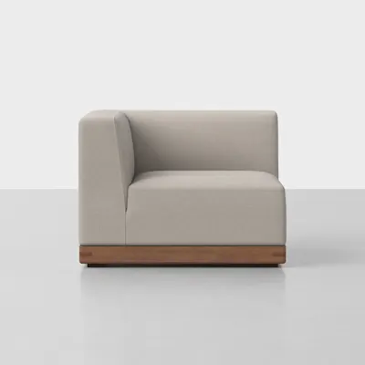 Natural / Walnut / Corner