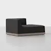 Essential Sectional Module (Right Arm Chaise / Carbon / Grey) - Back Angled