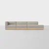 Essential Island Sofa - 3 Piece Right Arm Island / Natural / Natural - 1