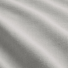 A close-up view of light gray fabric with a visible woven texture and gentle folds, showcasing its softness and fine detail.