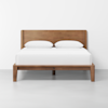 Thuma The Classic Bed - Japanese Joinery Platform Bed Frame in Walnut.