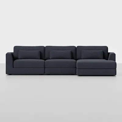 Dark Navy / Right Arm Chaise