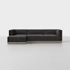 Essential Chaise Sectional - Left Arm Chaise / Carbon / Grey - 1