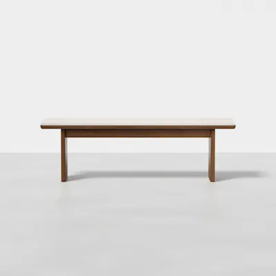 60" / Alabaster / Walnut
