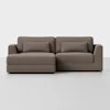 Signature Storage Sectional (2 Seat / Mocha) - Front