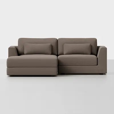 Mocha / 2 Seat + Ottoman