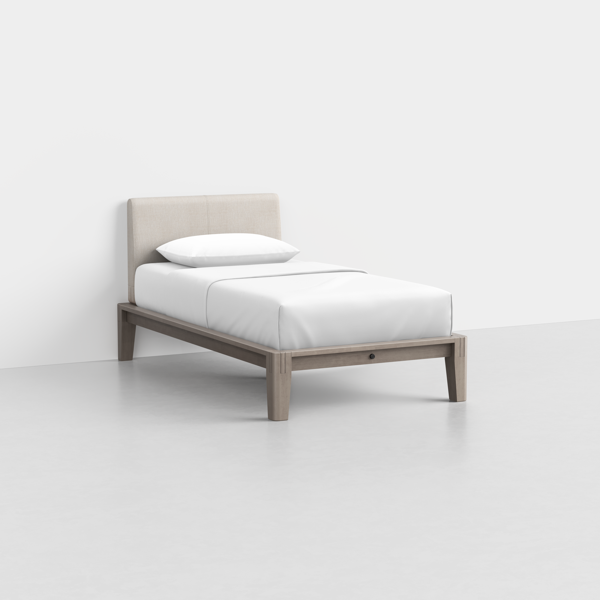 Twin XL / Natural / Grey