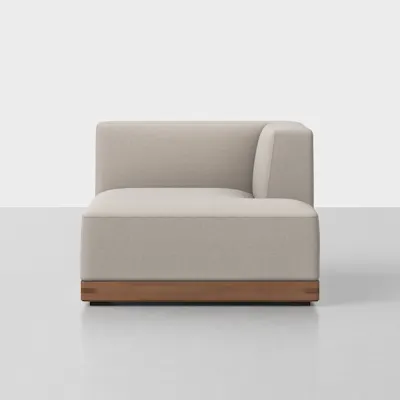 Natural / Walnut / Right Arm Chaise