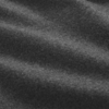 Close-up of a dark grey, soft, and fuzzy fabric surface with gentle, wavy folds creating a textured pattern.