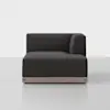 Essential Sectional Module (Right Arm Chaise / Carbon / Grey) - Front