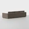 Signature Chaise Sectional (Left Arm Chaise / Mocha) - Back Angled