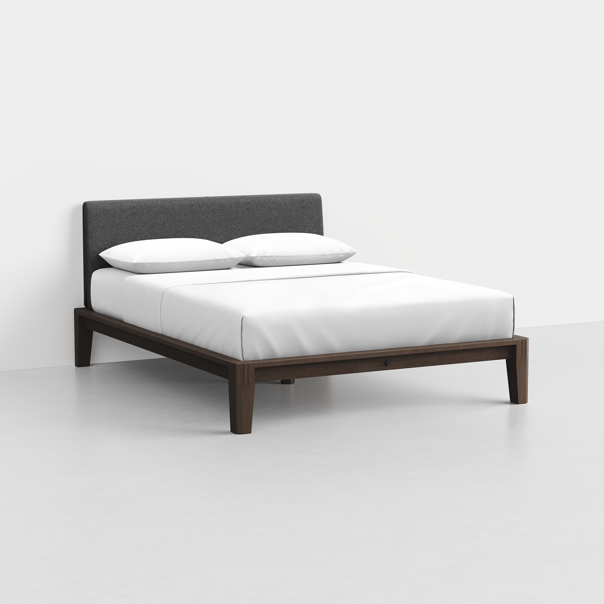 King / Heathered Charcoal / Espresso