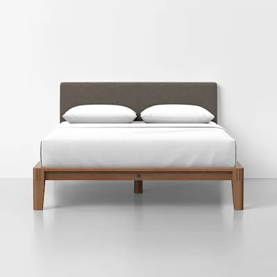 Queen / Heathered Mocha / Walnut