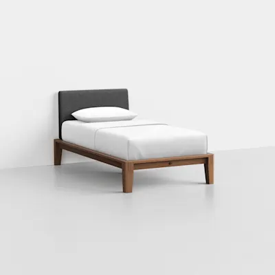 Twin / Heathered Charcoal / Walnut