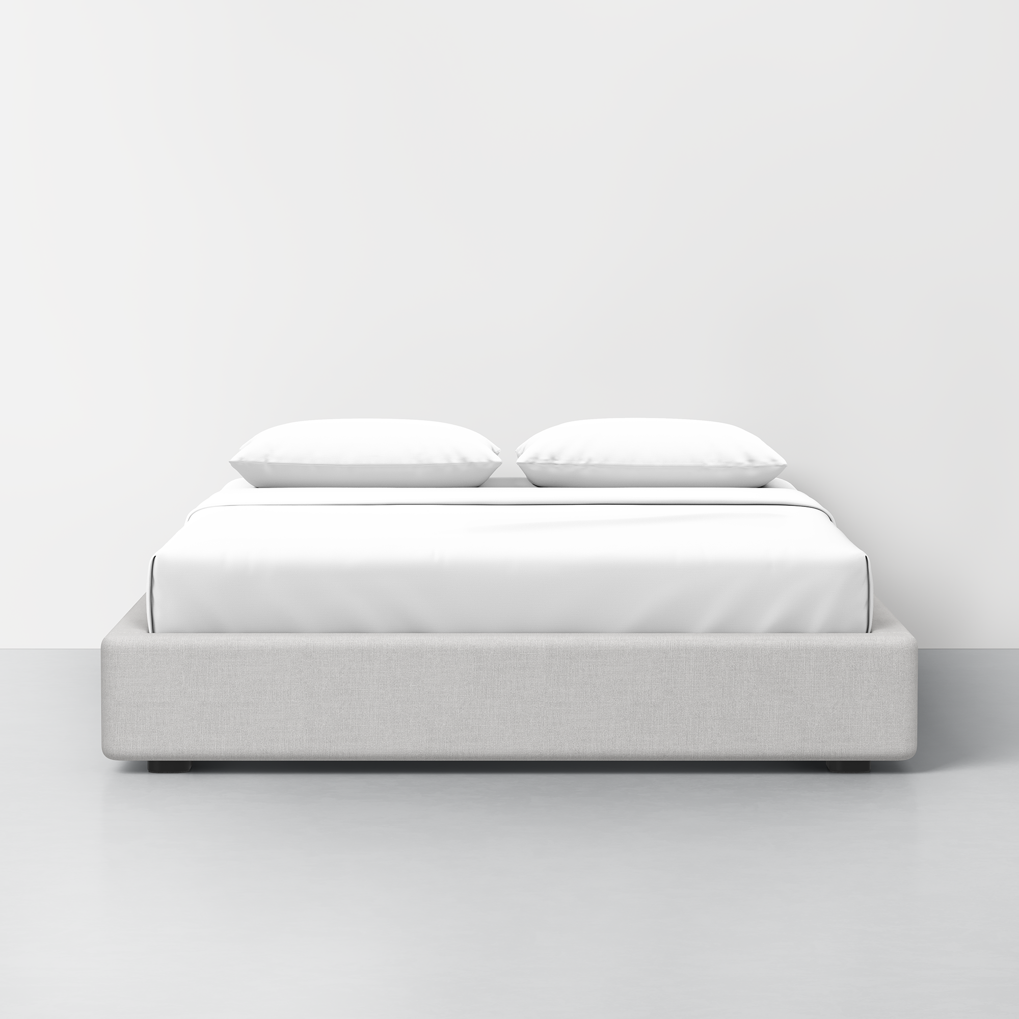 Queen / Light Grey / Frame