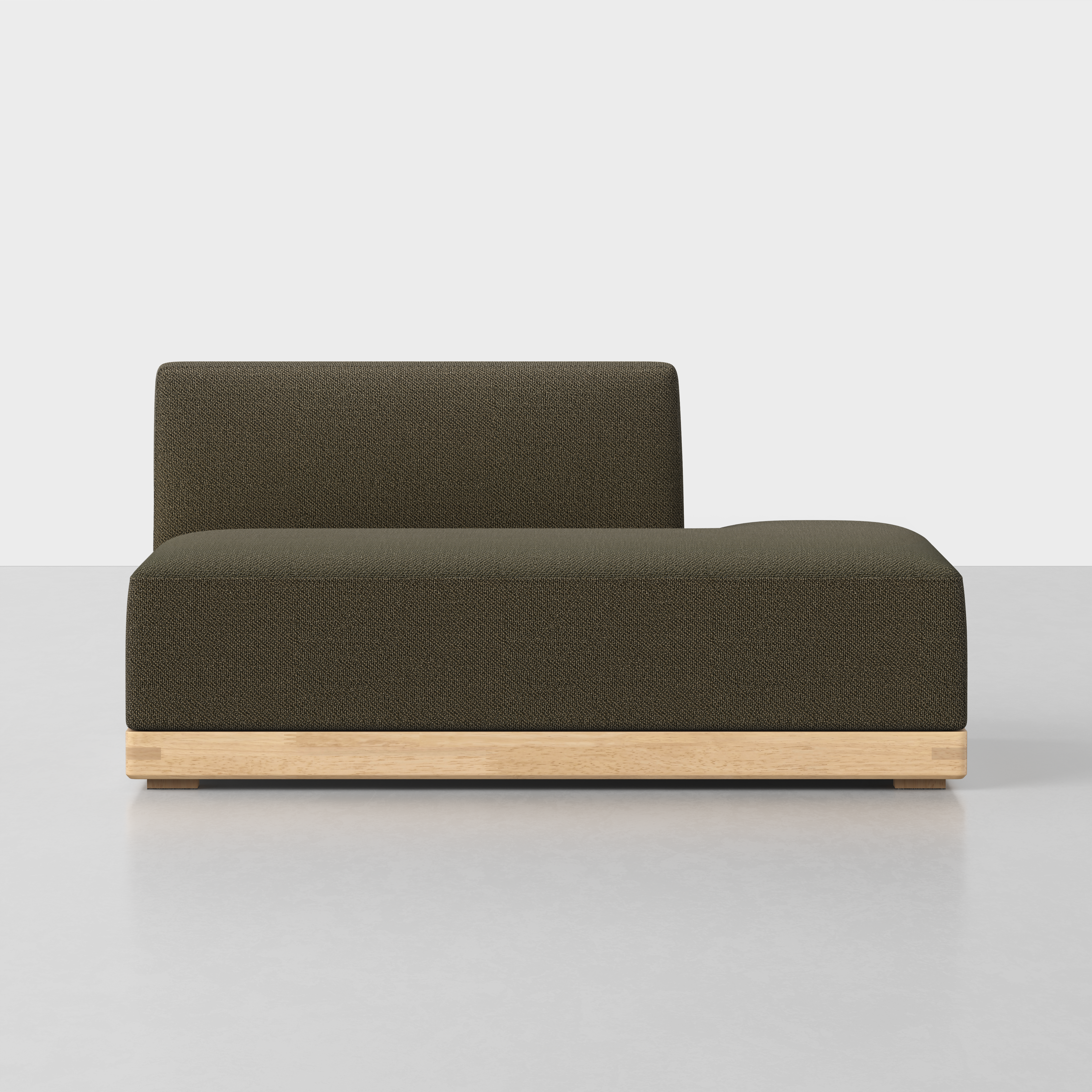 Dark Olive / Natural / Right Arm Island