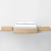 One-Drawer Nightstand (Natural) - Next to Bed