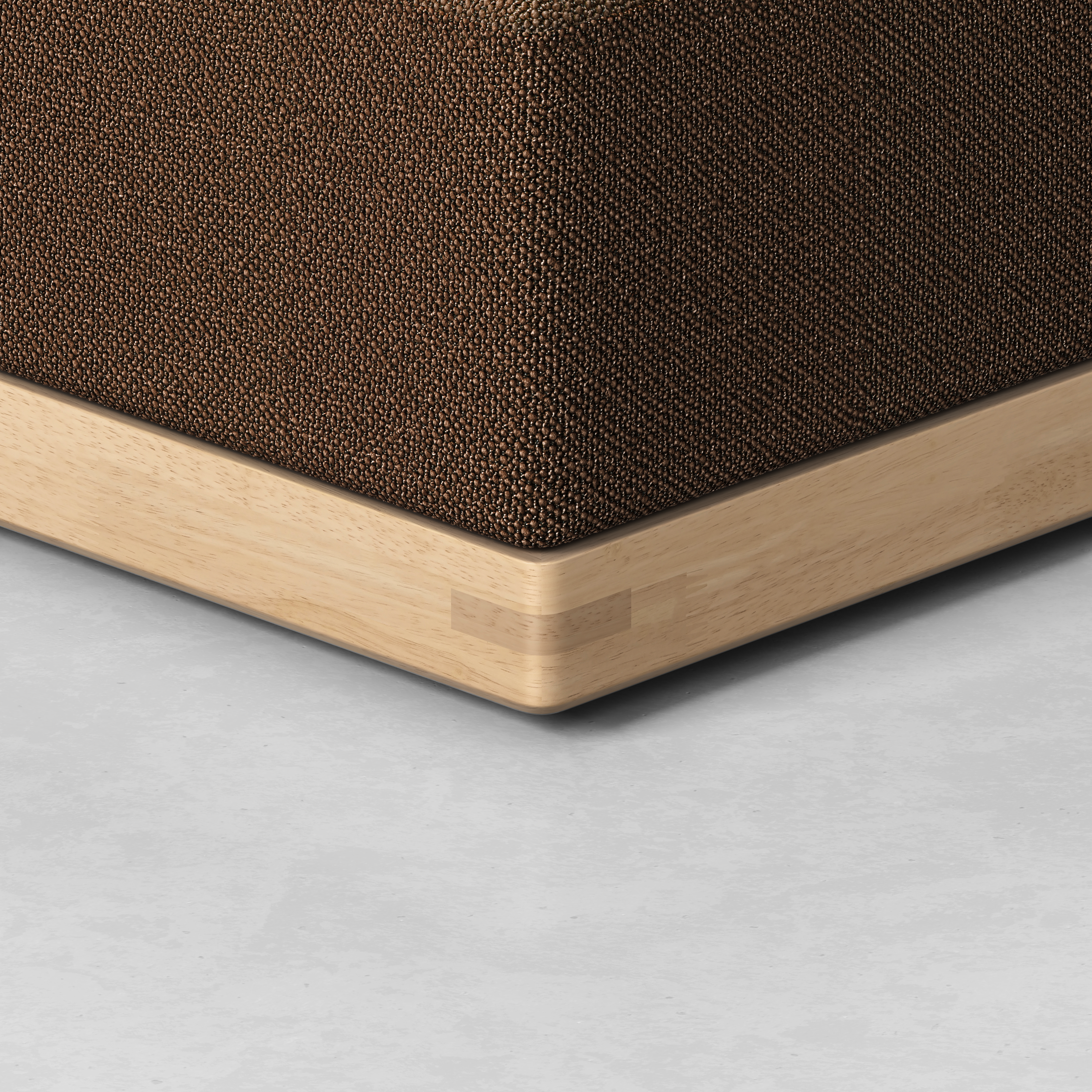 Tobacco / Natural / 3 Seat Left Arm Island