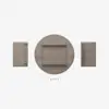 Pillar Coffee Table - Round / Grey - 7