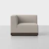 Essential Sectional Module (Corner / Natural / Espresso) - Front