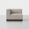 Essential Sectional Module (Corner / Natural / Espresso) - Front