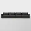 Signature Modular Sofa - 4 Seat / Carbon - 1
