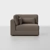 Signature Sectional Modules - Corner / Mocha - 1