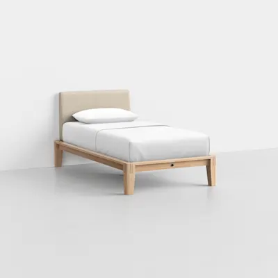 Twin / Heathered Oatmeal / Natural