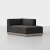 Essential Sectional Module (Right Arm Chaise / Carbon / Grey) - Angled