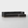 Essential Chaise Sectional - Right Arm Chaise / Carbon / Grey - 2