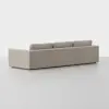 Signature Chaise Sectional (Left Arm Chaise / Natural) - Back Angled