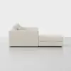 Signature Storage Sectional (3 Seat / Ivory) - Side