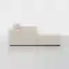 Signature Storage Sectional (3 Seat / Ivory) - Side