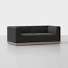 Essential Modular Sofa - 2 Seat / Carbon / Grey - 1