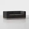 Essential Modular Sofa - 2 Seat / Carbon / Grey - 2
