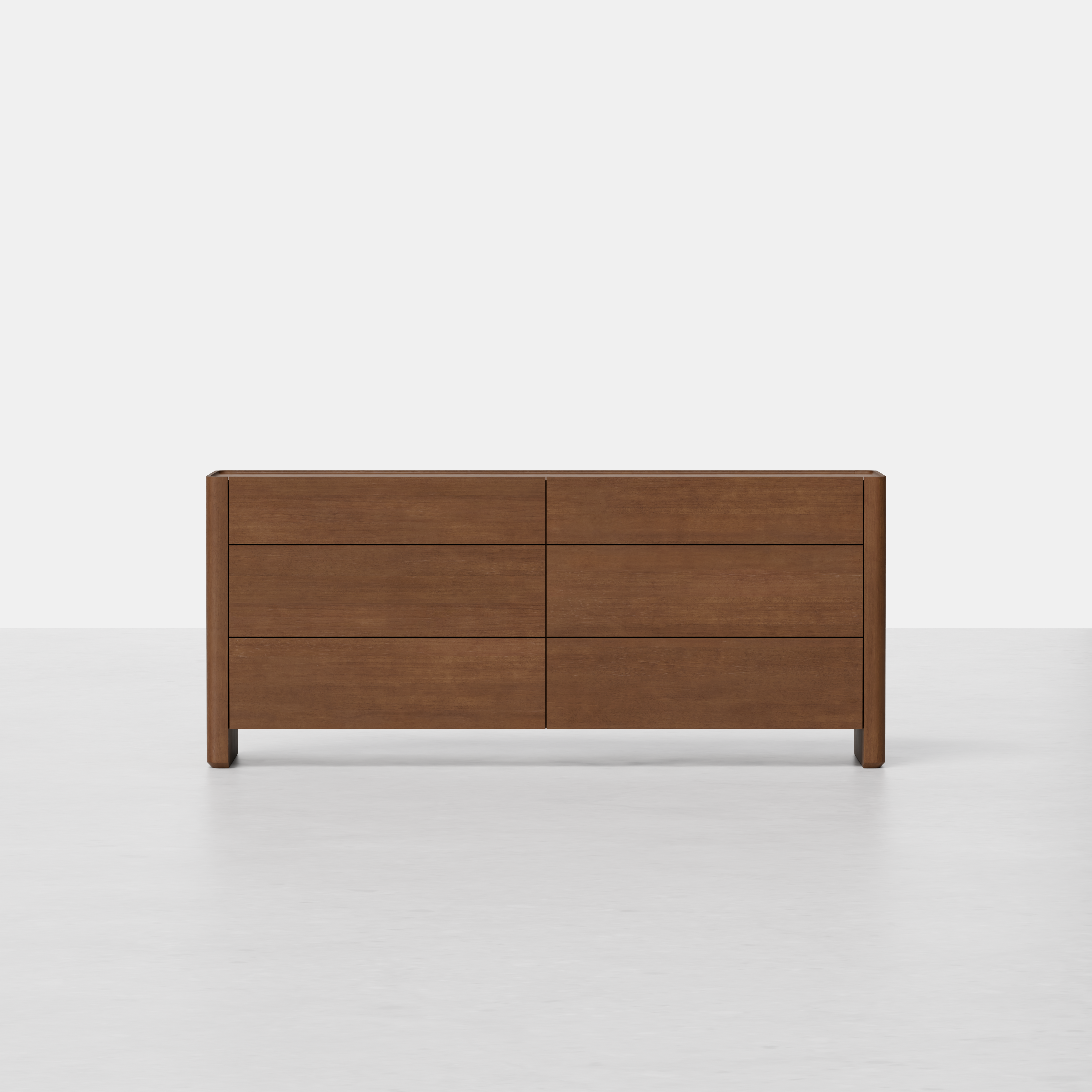 Walnut / 6-Drawer