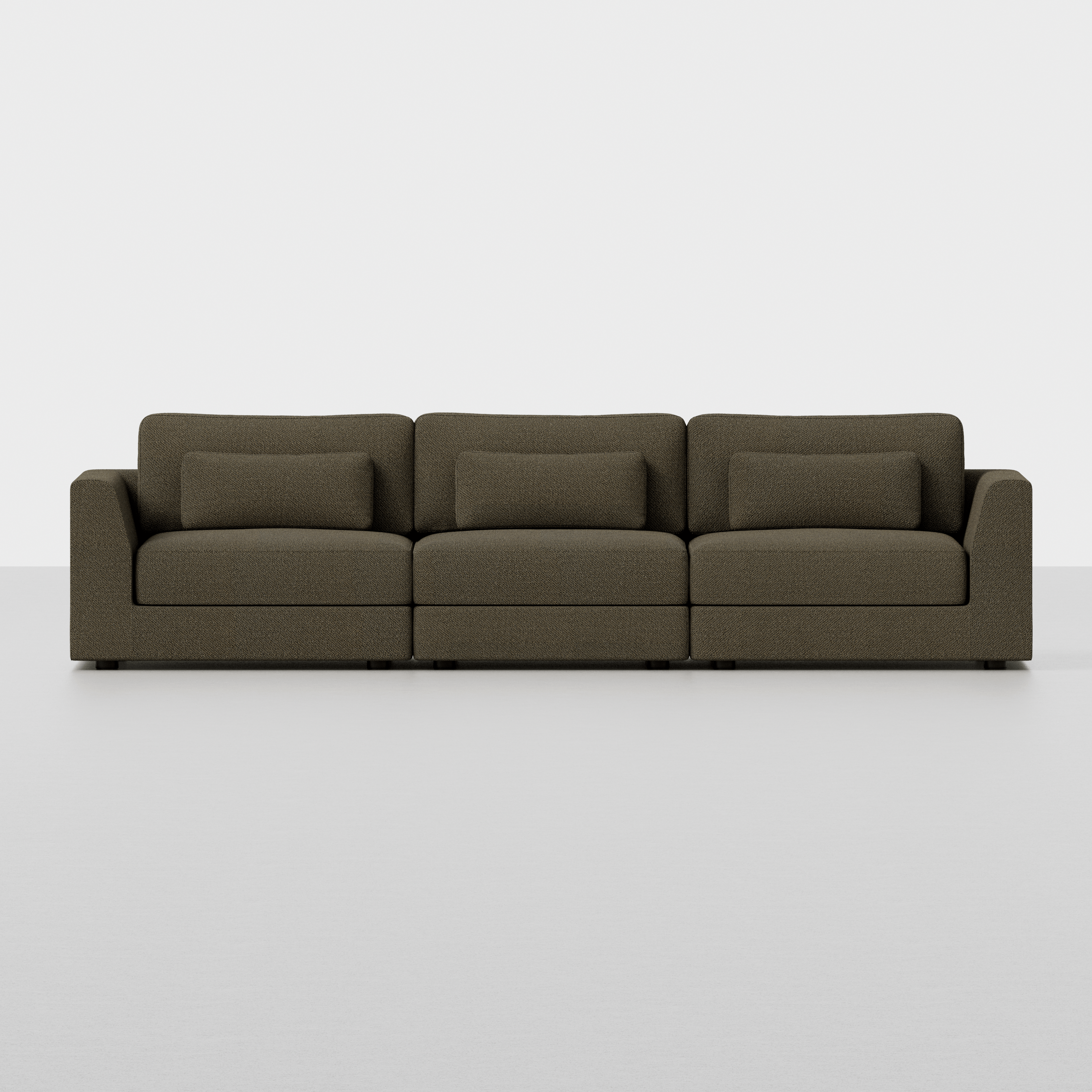 Dark Olive / 3 Seat
