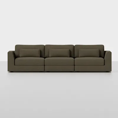 Dark Olive / 3 Seat