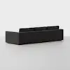 Signature Chaise Sectional (Left Arm Chaise / Carbon) - Back Angled