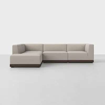 Natural / Espresso / Left Arm Island