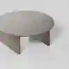 Pillar Coffee Table - Round / Grey - 4