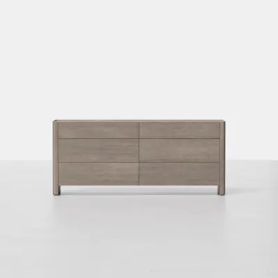 Grey / 6-Drawer